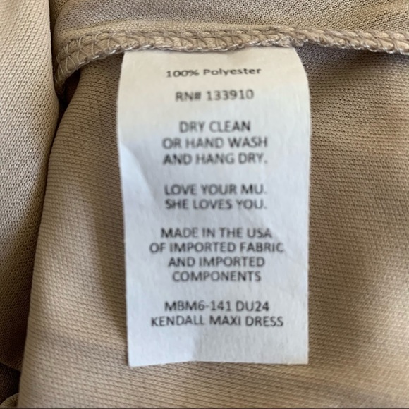 Show Me Your MuMu NWT Kendall VBack ALine Dress - Picture 12 of 13